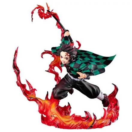 Demon Slayer: Kimetsu no Yaiba Tanjiro Kamado Total Concentration Breathing figura 19cm termékfotó