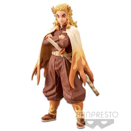 Demon Slayer Kimetsu No Yaiba vol.11 Kyojuro Rengoku figura 17cm termékfotó