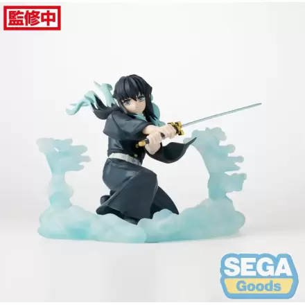 Demon Slayer: Kimetsu no Yaiba Xross Link Anime Muichiro Tokito Hashira Training Arc PVC szobor figura 11 cm termékfotója