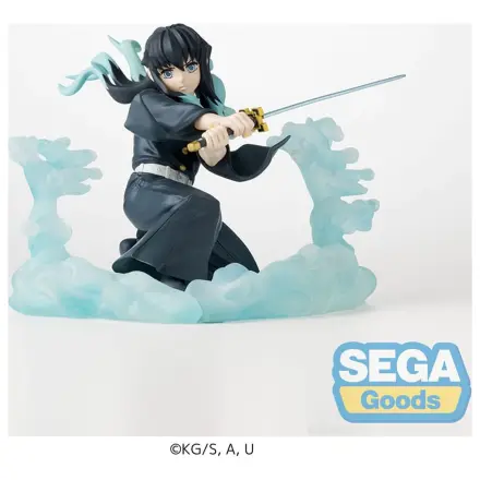 Demon Slayer: Kimetsu no Yaiba Xross Link Anime Muichiro Tokito Hashira Training Arc PVC szobor figura 11 cm termékfotó