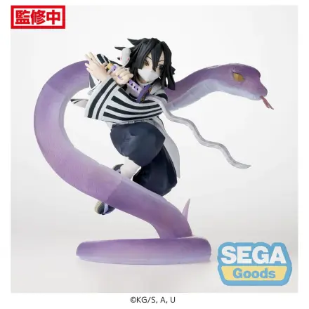 Demon Slayer: Kimetsu no Yaiba Xross Link Anime Obanai Iguro Hashira Training Arc PVC szobor figura 14 cm termékfotó