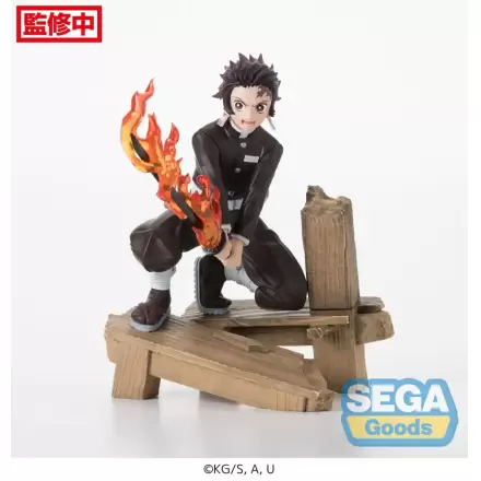 Demon Slayer: Kimetsu no Yaiba Xross Link Anime Tanjiro Kamado -Swordsmith Village Arc- PVC szobor figura 12 cm termékfotója