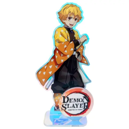 Demon Slayer: Kimetsu no Yaiba Zenitsu Holographic akril figura 15 cm  termékfotó
