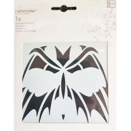 Denevér arc tetoválás termékfotó