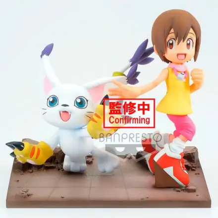 Digimon Adventure Adventure Archives Hikari and Tailmon figura 12cm termékfotója