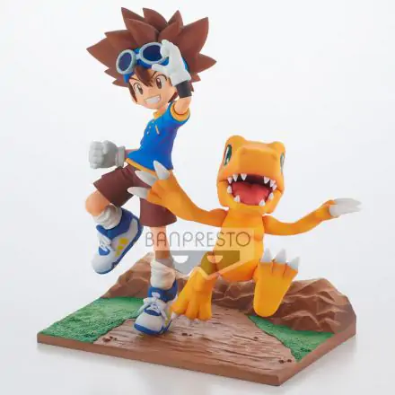 Digimon Adventure Adventure Archives Taichi and Agumon figura 15cm termékfotó