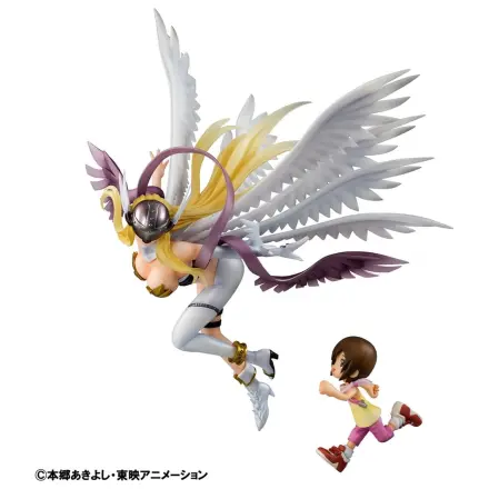Digimon Adventure értékes G.E.M. Series Angewomon & Hikari Yagami PVC szobor figura 22 cm  termékfotó