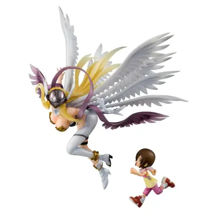 Digimon Adventure értékes G.E.M. Series Angewomon & Hikari Yagami PVC szobor figura 22 cm  termékfotó