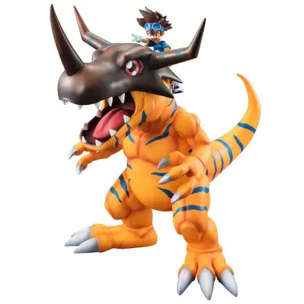 Digimon Adventure G.E.M. Series Greymon & Taichi PVC szobor figura 25 cm termékfotó