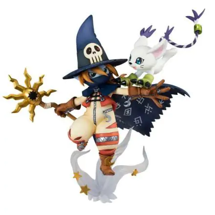 Digimon Adventure G.E.M. Series  Wizardmon & Tailmon PVC szobor figura 18 cm termékfotó