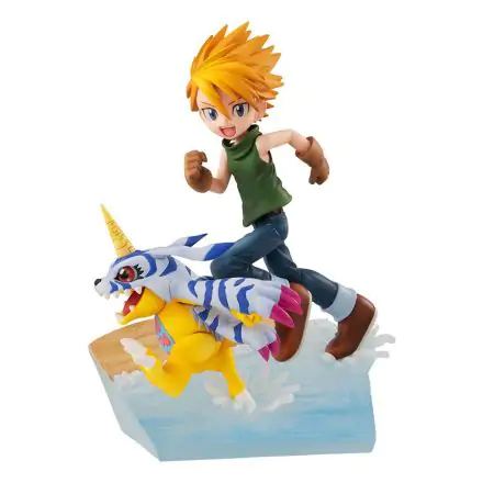 Digimon Adventure G.E.M. Series Yamato Ishida & Gabumon 2022 Ver. PVC szobor figura 12 cm termékfotó