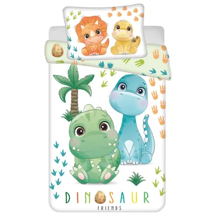 Dinoszaurusz Friends gyerek, ovis ágyneműhuzat  termékfotó