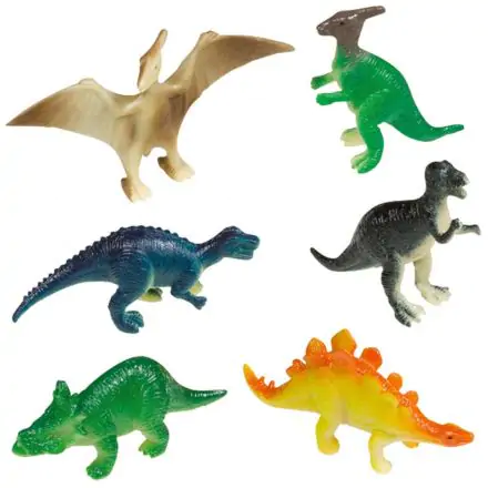 Dinoszaurusz műanyag figurák 8-as szett termékfotó