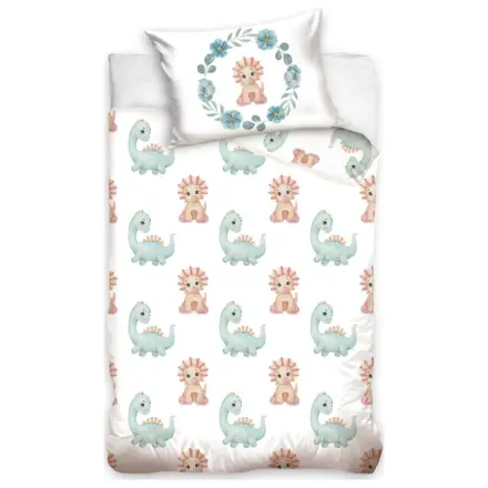 Dinoszaurusz Pastel gyerek, ovis ágyneműhuzat  termékfotó