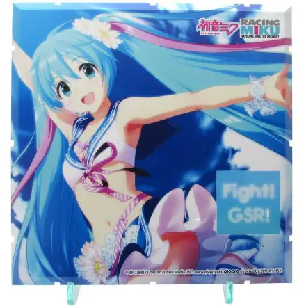 Dioramansion 150 Decorative Parts Racing Miku 2019 Pit Optional Panel Rd. 4 Thailand termékfotó
