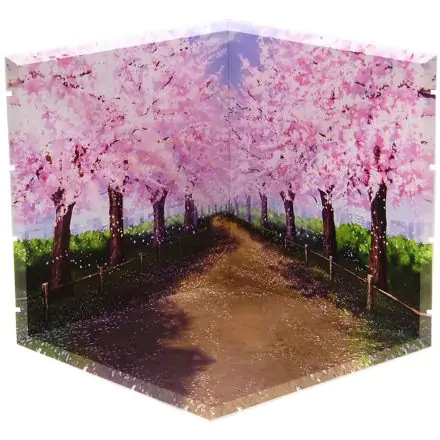 Dioramansion 200 Decorative Parts for Nendoroid and Figma Figures Cherry Blossom Road termékfotó