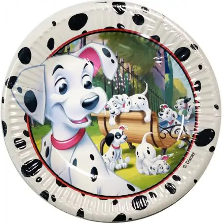 Disney 101 Damatians, Kiskutya Papírtányér 8 db-os 19,5 cm termékfotó