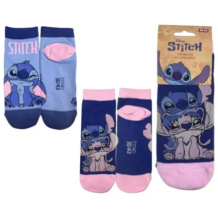 Disney 2 db-os zokni csomag Stitch 36-43 termékfotó