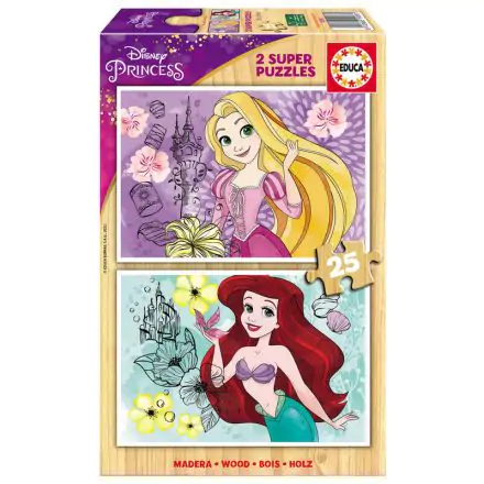 Disney Ariel + Aranyhaj puzzle 2x25db-os termékfotója