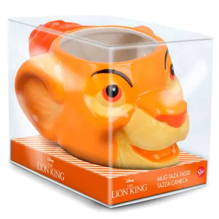 Disney Az oroszlánkirály Simba 3D bögre termékfotó