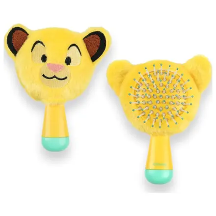 Disney Az Oroszlánkiráy Simba mini plüss hajkefe, fésű 13 cm termékfotó