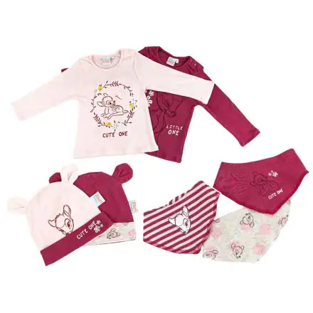 Disney Bambi baba póló + sapka és nyálkendő 7 db szett 86/92 cm termékfotó