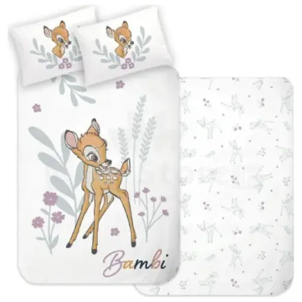 Disney Bambi in Bloom gyerek, ovis ágyneműhuzat 100x135 cm, 40x60 cm termékfotó