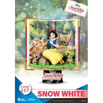 Disney Book Series D-Stage Snow White PVC Dioráma szobor 13 cm termékfotója