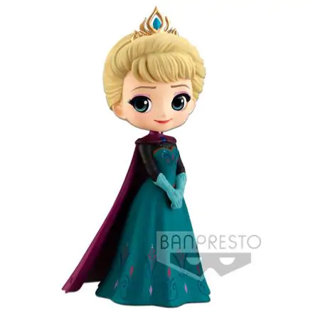 Disney Characters Frozen Elsa Coronation Style Q Posket A figura 14cm termékfotó