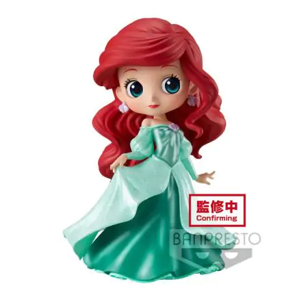 Disney Characters Glitter Line Princess Dress Ariel Q posket figura 14cm termékfotója