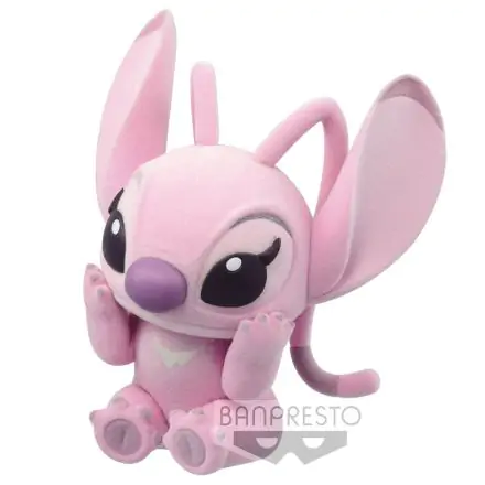 Disney Characters Stitch és Angel - Angel Fluffy Puffy Q Posket 6cm termékfotó