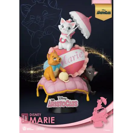 Disney Classic Animation Series D-Stage Marie PVC Diorama szobor 15 cm termékfotója