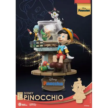 Disney Classic Animation Series D-Stage Pinocchio PVC Diorama szobor 15 cm termékfotó