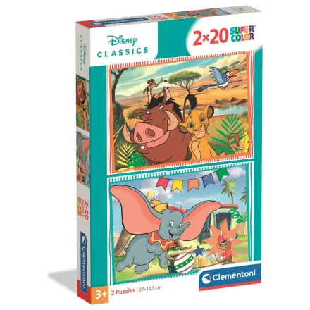 Disney Classic puzzle 2x20db-os termékfotó