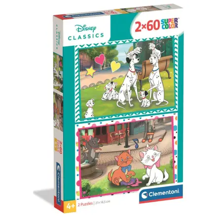 Disney Classic puzzle 2x60db-os termékfotó