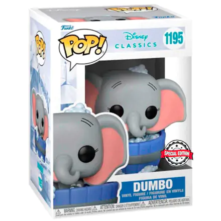 Disney Classics Funko POP! Vinyl figura Dumbo in Bathtub Exkluzív 9 cm termékfotója