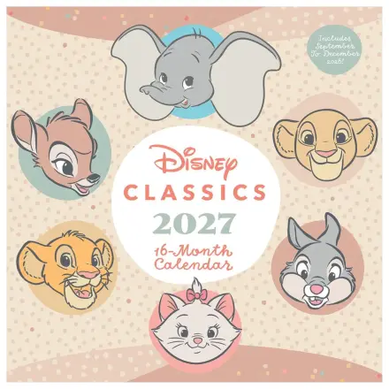 Disney Classics Treasured Memories naptár 2027 30 x 30 cm termékfotó