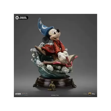 Disney Classics Vintage Collection Deluxe Art Scale 1/10 Sorcerer Mickey szobor figura 28 cm termékfotó