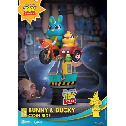 Disney Coin Ride Series D-Stage Bunny & Ducky PVC Diorama szobor 16 cm termékfotó
