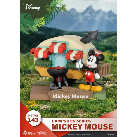 Disney D-Stage Campsite Series Mickey Mouse PVC Diorama szobor figura 10 cm termékfotó