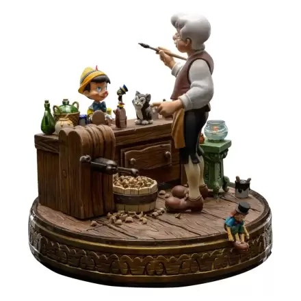 Disney Deluxe Art Scale 1/10 Pinocchio szobor figura 42 cm termékfotó
