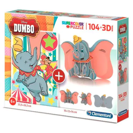 Disney Dumbo 104 + 3D puzzle 104db-os termékfotó