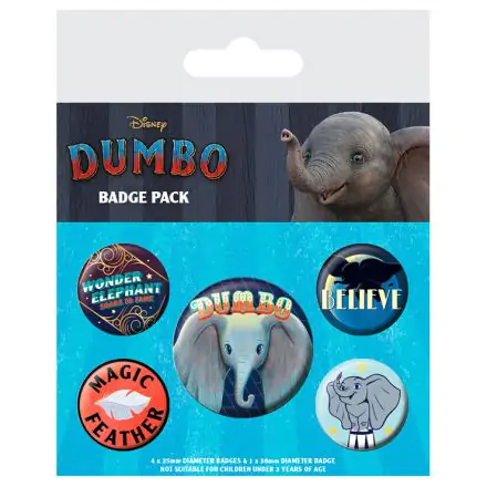 Disney Dumbo 5db-os kitűző csomag termékfotó
