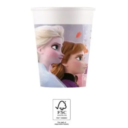 Disney Frozen II, Jégvarázs papír pohár 8 db-os 200 ml FSC termékfotó
