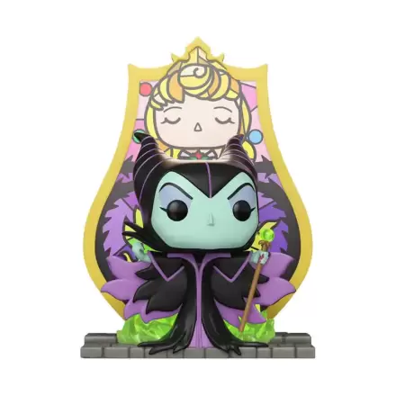 Disney Funko POP! Deluxe Vinyl figura Maleficent (Glass) 9 cm termékfotó