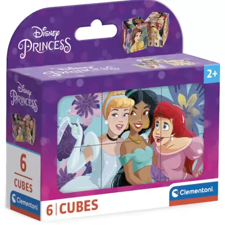 Disney Hercegnők kocka puzzle 6db-os termékfotója