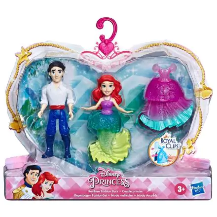 Disney Hercegnők Little Mermaid Royal Clips csomag 2 figurák 9cm termékfotó