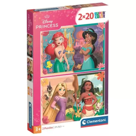 Disney Hercegnők puzzle 2x20db-os termékfotó