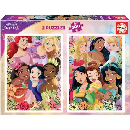 Disney Hercegnők puzzle 2x500db-os termékfotó