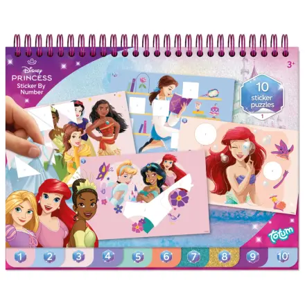 Disney Hercegnők Story puzzle matrica és színező szett termékfotó
